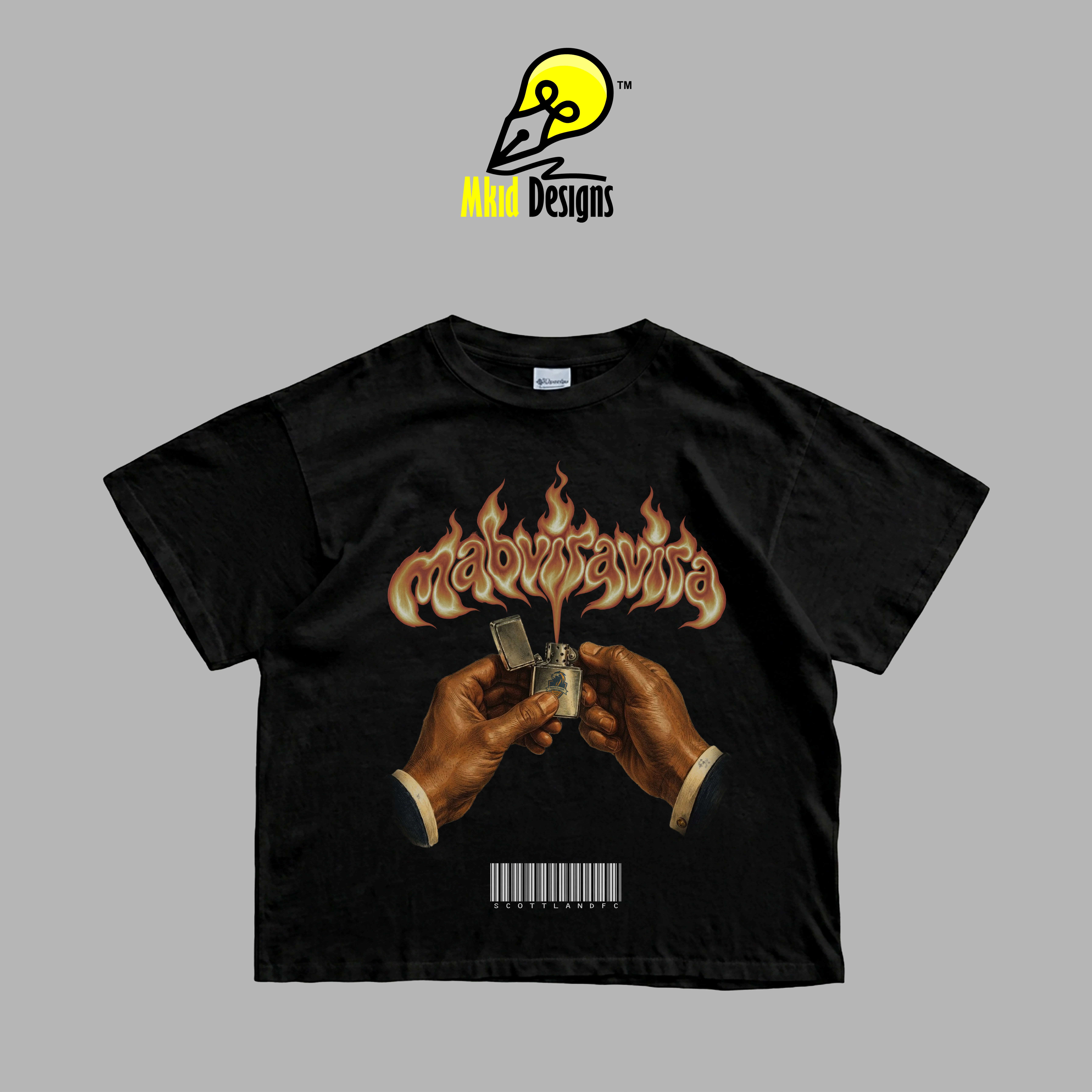 Custom merch and apparel design by Mkid Designs, Harare — example 0.0
