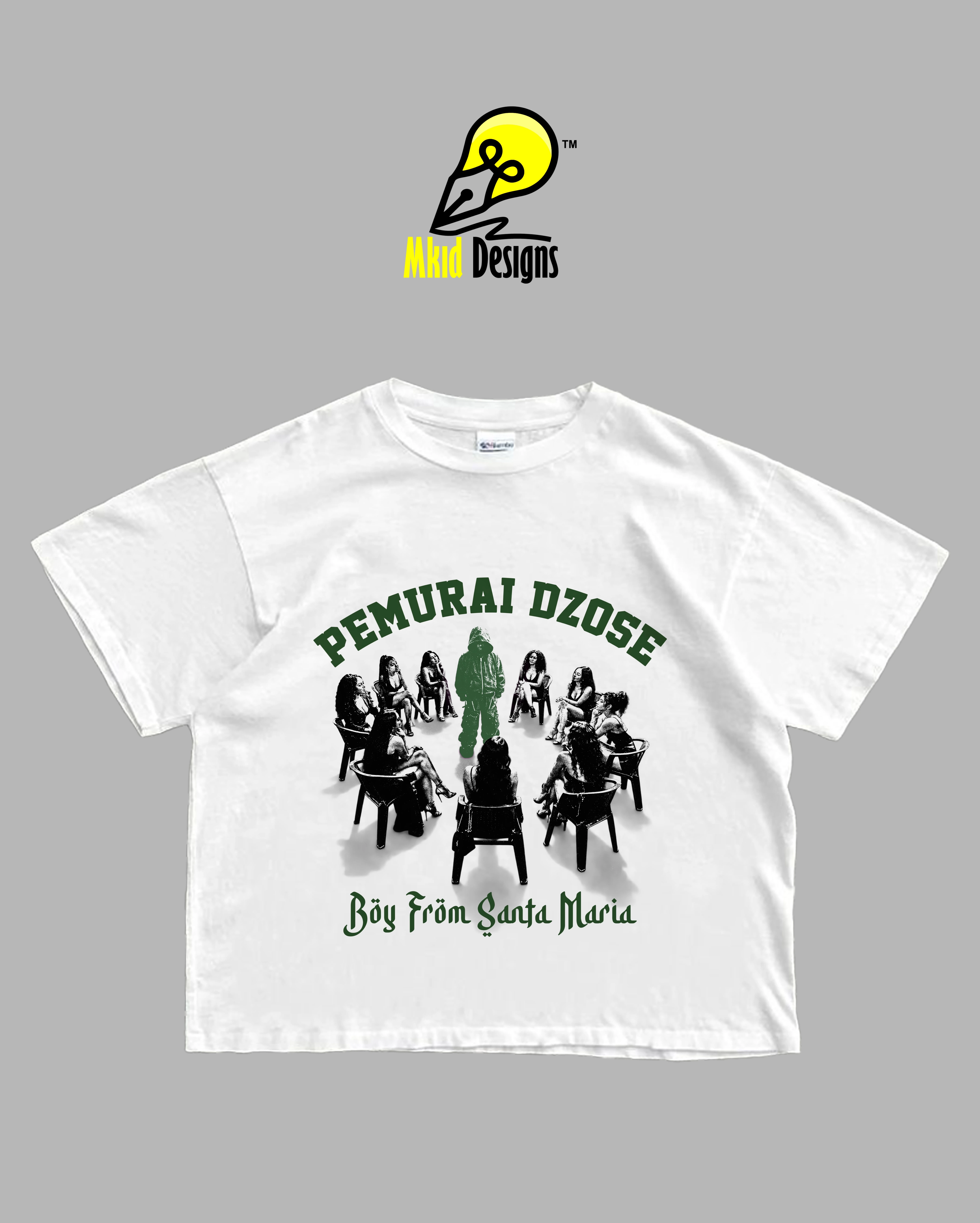 Custom merch and apparel design by Mkid Designs, Harare — example 1