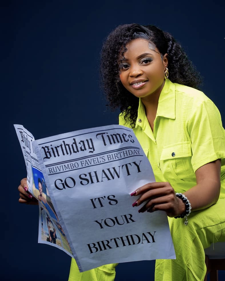 Newspaper-style graphic design by Mkid Designs, Harare — example 1
