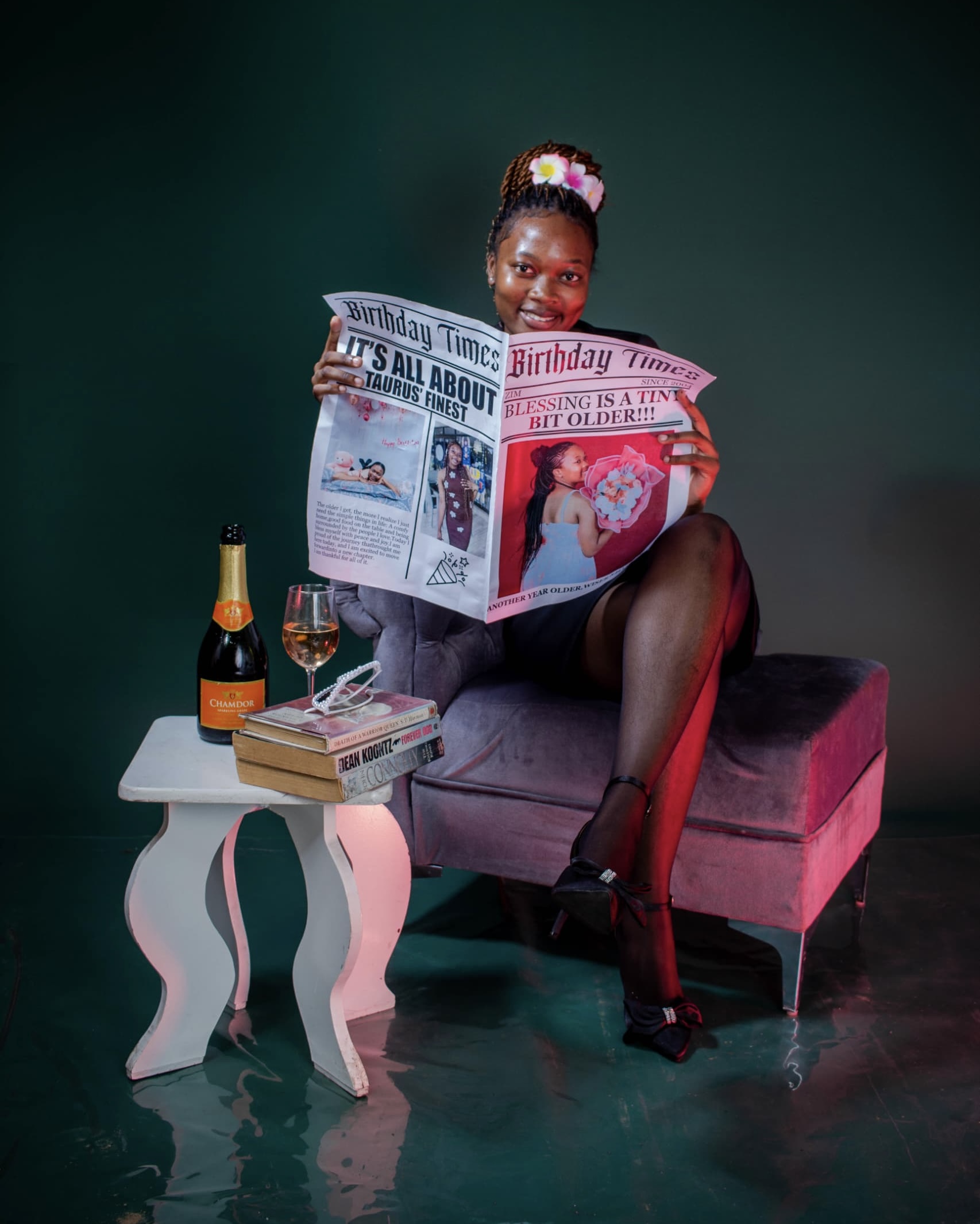 Newspaper-style graphic design by Mkid Designs, Harare — example 8